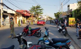 Hiện trường vụ ẩu đả. Ảnh: VnExpress