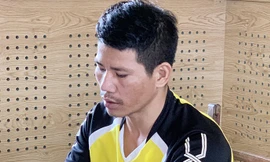 Nguyễn Văn Thanh tại cơ quan công an