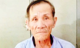 Đối tượng Lê Khắc Mỹ tại cơ quan điều tra