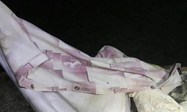 Chiếc áo của nạn nhân