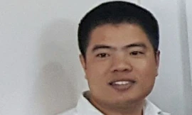 Anh Lê Hồng Quân lái xe taxi chở khách từ Hà Nội về Ninh Bình rồi mất tích bí ẩn. Ảnh gia đình nạn nhân cung cấp