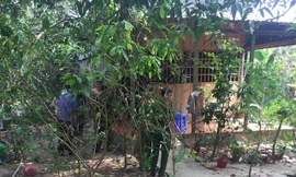 Hiện trường ngôi nhà xảy ra sự việc