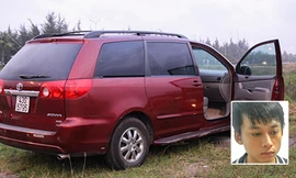 Nghi phạm Tuấn khi bị bắt giam