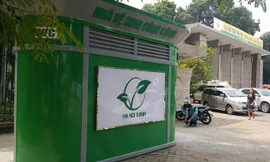 Mẫu nhà vệ sinh dự kiến sẽ lắp đặt ở Hà Nội trong thời gian tới