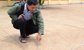 Hiện trường nơi nam sinh Trần Quốc Toàn bị chém