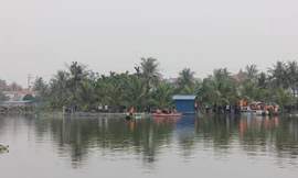 Chòi trông cá nơi nạn nhân bị sát hại