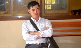 Bị cáo Kha Ly trong giờ nghị án. Ảnh: Tuổi Trẻ