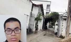 Đối tượng Vương và hiện trường sự việc - Ảnh:CAND