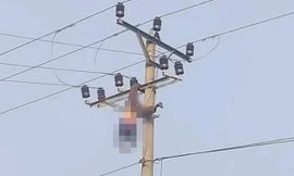 Trèo lên cột điện uống rượu, người đàn ông tử vong sau tiếng nổ lớn