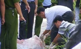 Khu vực phát hiện thi thể