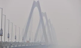 Không khí Hà Nội sáng 4/1 ô nhiễm ở mức nguy hại cho sức khỏe