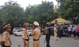 Hàng rào an ninh được thiết lập