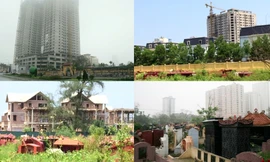 Lạnh người chung cư, biệt thự tiền tỷ sát vách nghĩa trang