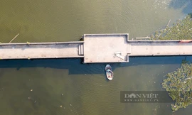 Khám phá cây cầu có hình thuyền nan úp ngược độc đáo tại Hà Nội