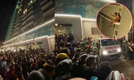 Người đàn ông cắt bộ phận sinh dục, đòi nhảy từ tầng 23 của khách sạn