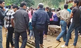 Ngôi nhà nạn nhân, nơi xảy ra vụ án mạng