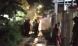 Hiện trường nơi xảy ra vụ việc