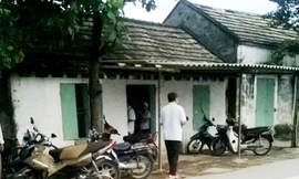 Ngôi nhà nơi xảy ra cuộc xô xát dẫn đến án mạng