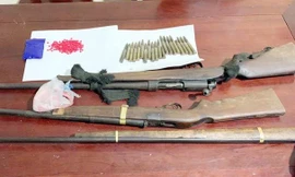 Tang vật trong vụ án. Ảnh: Công an cung cấp.