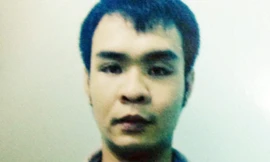 Đối tượng Đỗ Mạnh Tuấn tại cơ quan công an