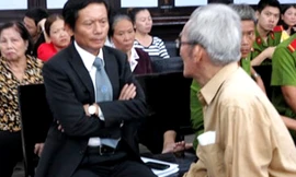 Bị cáo Thắng tại phiên tòa phúc thẩm