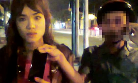 "Kiều nữ” chuyển giới Trần Hoài Hân cùng tang vật vụ trộm