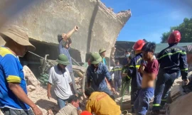 Sập nhà xưởng ở Ninh Bình, 2 người tử vong