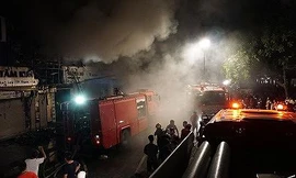 Hiện trường vụ cháy