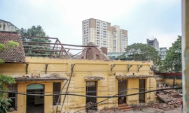 Đơn vị sử dụng đã tự ý phá dỡ công trình Trạm phát sóng Bạch Mai 