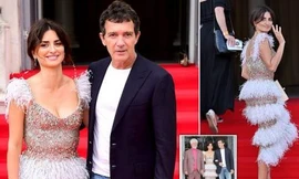 'Bom gợi cảm' xứ bò tót Penélope Cruz yêu kiều với váy tôn ngực đầy hút mắt