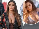 Mẫu nội y Demi Rose gợi cảm táo bạo trên phố