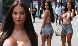 Sao truyền hình 9x 'quên' nội y, khoe vòng 1 khủng khiến người nhìn 'đỏ mặt'