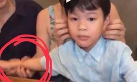 Clip 'tố' Kin Nguyễn cấu con riêng của Thu Thuỷ lúc livestream 