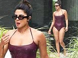 Hoa hậu Priyanka Chopra sexy với áo tắm lọt ống kính giới săn ảnh