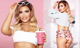 Sao truyền hình Anh quốc phô đường cong nảy nở đầy 'khiêu khích'