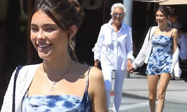 Váy ngắn cũn cỡn, ca sĩ Mỹ tham gia MV Sơn Tùng M-TP hớ hênh trên phố