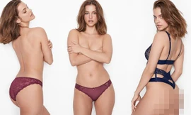 'Thiên thần' Barbara Palvin khoe dáng tròn đầy nóng bỏng với nội y