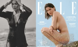 'Biểu tượng sex' Laetitia Casta khoả thân nóng bỏng trên tạp chí ở tuổi 41