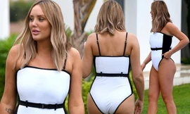 Sao truyền hình Anh quốc phô đường cong đẫy đà gợi cảm