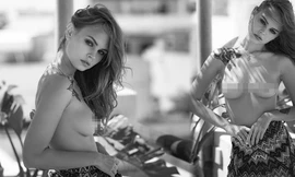 Chụp ảnh ngực trần, mỹ nhân có 'mặt thiên thần, thân hình ma quỷ' đẹp ngây ngất