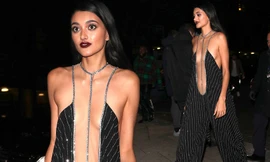 Nhiều người phải thốt lên không thể định nghĩa nổi đây là phong cách thời trang gì của người đẹp xứ sương mù.