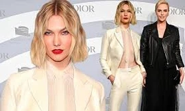 Không nội y, Karlie Kloss quyến rũ hút hồn bên tình tin đồn của Brad Pitt