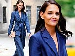 Katie Holmes gây ngỡ ngàng, như một fashionista trên phố