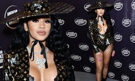 Trang phục hở bạo luôn khẳng định tên tuổi của rapper Saweetie.