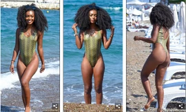 Jourdan Riane được cho là nhân tố mới thu hút đông đảo người xem ở show hẹn hò Love Island mùa 5 năm nay bởi ngoại hình nóng bỏng với làn da nâu hoang dại và gương mặt cực gợi tình.