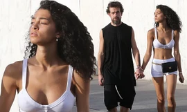 Bạn gái siêu mẫu của tỷ phú Twitter đẹp bốc lửa đầy hoang dại 