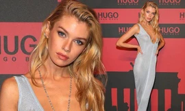 Nàng mẫu đồng tính với mốt không nội y, váy mỏng tang khoe body gợi cảm hút hồn.