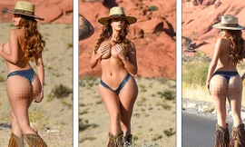 Demi Rose lại cởi đồ, chụp ảnh bán nude khoe đường cong 'chết người'