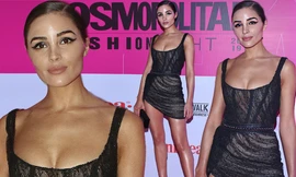 Mỹ nhân 26 tuổi diện đầm đen 2 dây ôm sát tôn ngực đầy nóng bỏng 