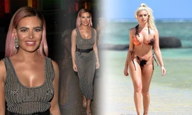 Không nội y, mỹ nhân Anh phô ngực tròn đầy siêu gợi cảm